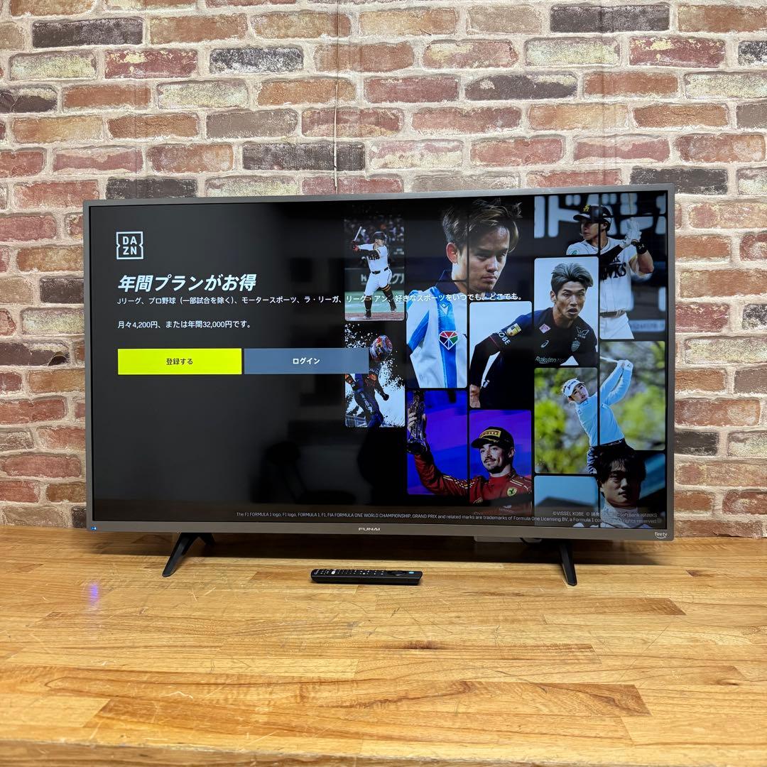 FUNAI 43V型 4K 液晶テレビ Fire TV搭載 FL-43UF340