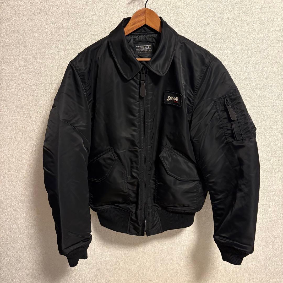 ショット CWU-R　ミリタリー　フライト　ジャケット　ブラック　M