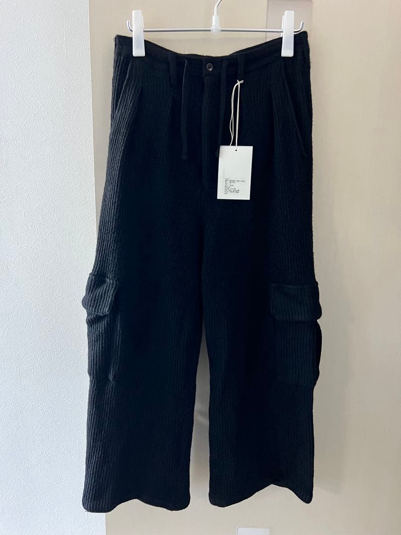 パンツ ANCELLM WOOL CORDUROY CARGO SLACKS 2