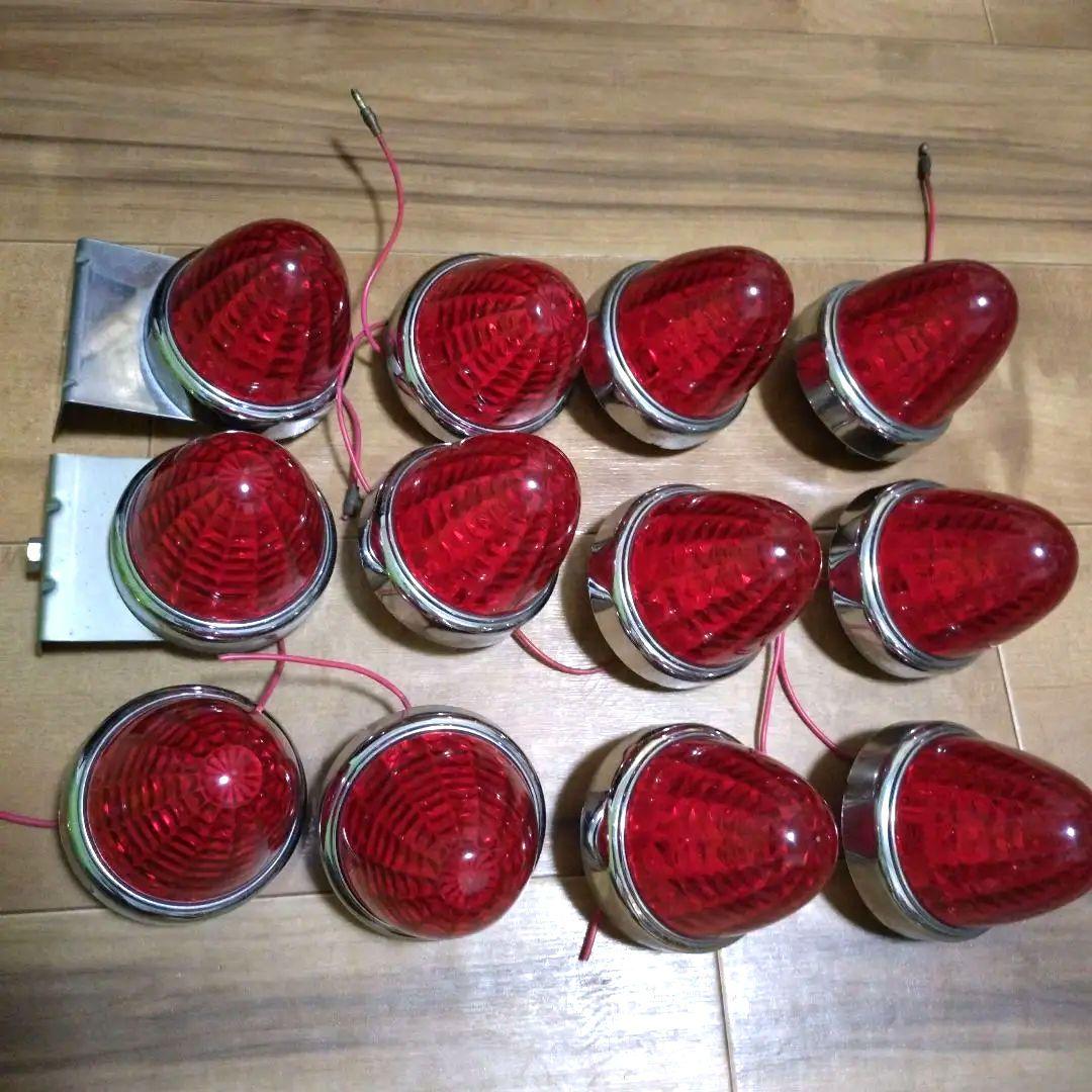 LED　マーカーランプ 激光　赤　12個