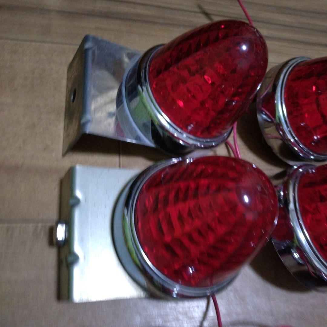 LED　マーカーランプ 激光　赤　12個