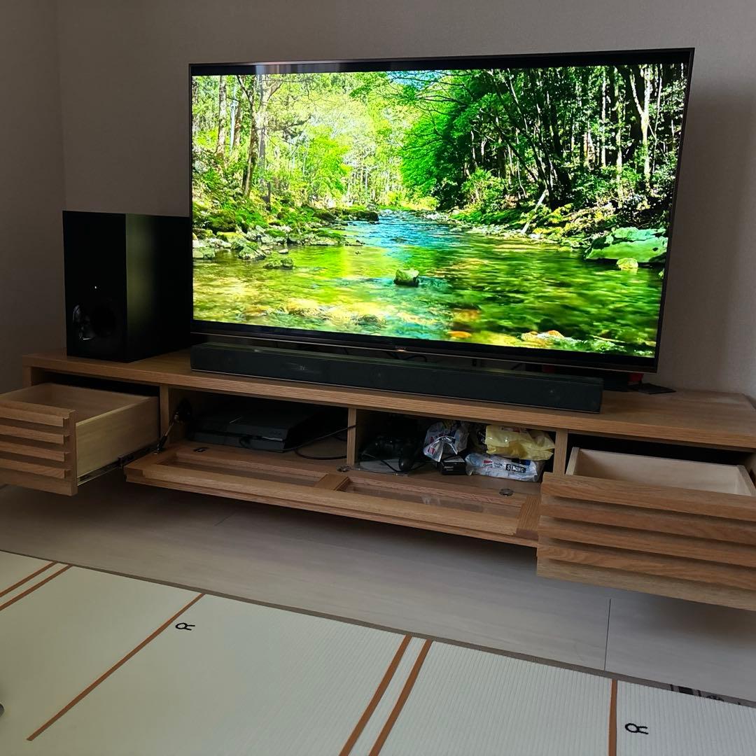 【マロンさん専用】大川家具　テレビボード　バジル