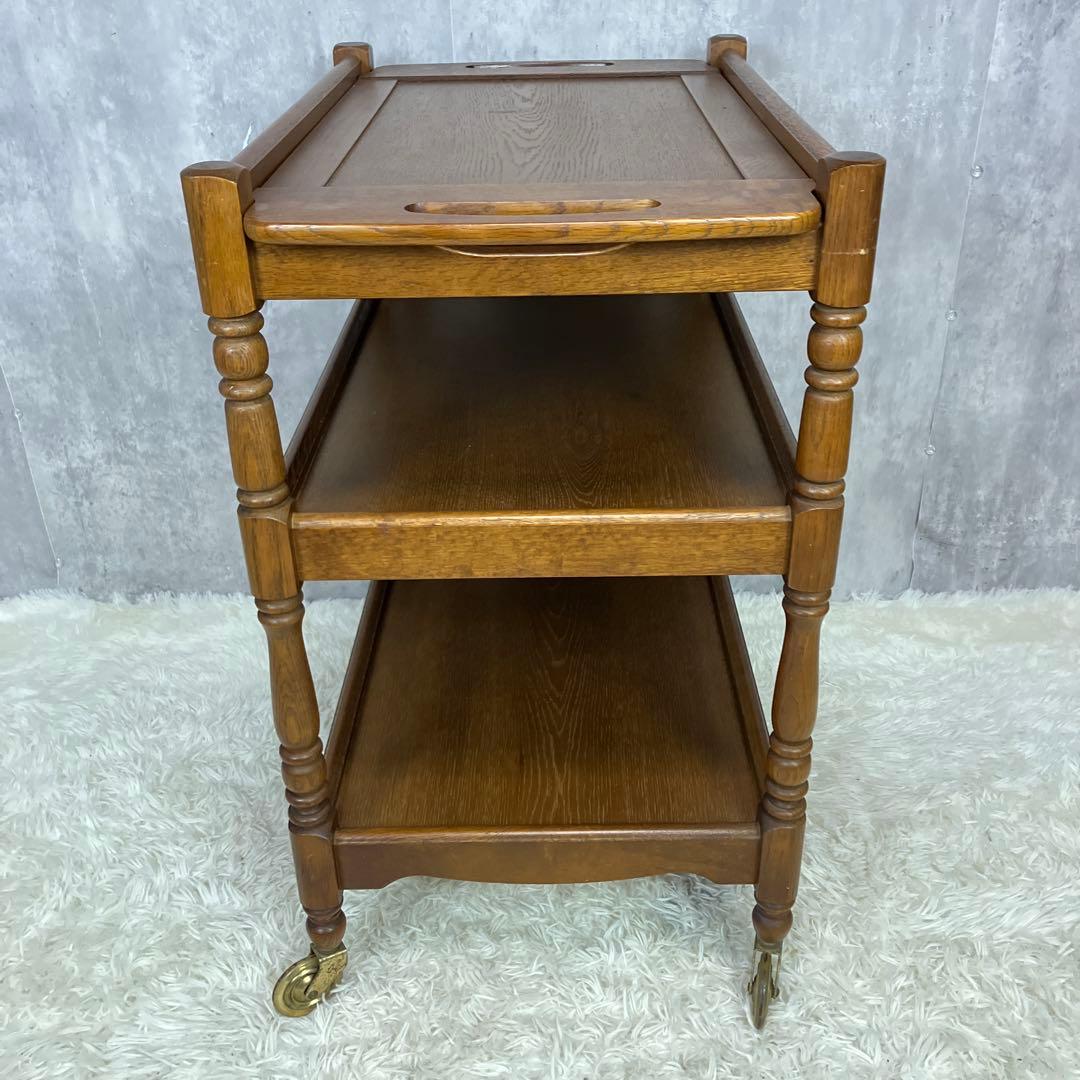 mako miniカリモク Karimoku キッチンワゴン アンティーク