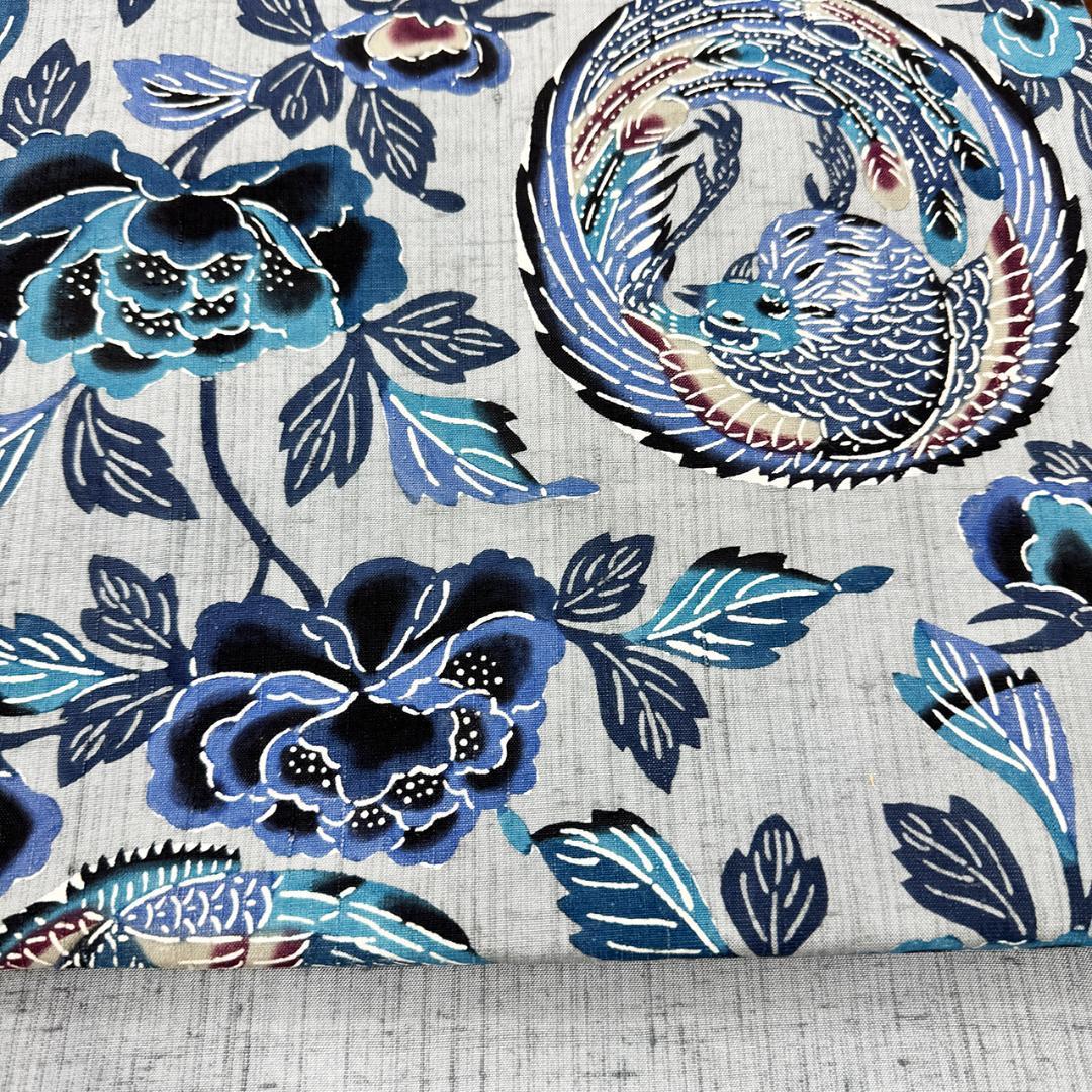 新品未使用 長尺 ■ 本場琉球びんがた 真喜屋均 作 染工房まきや 紬地名古屋帯