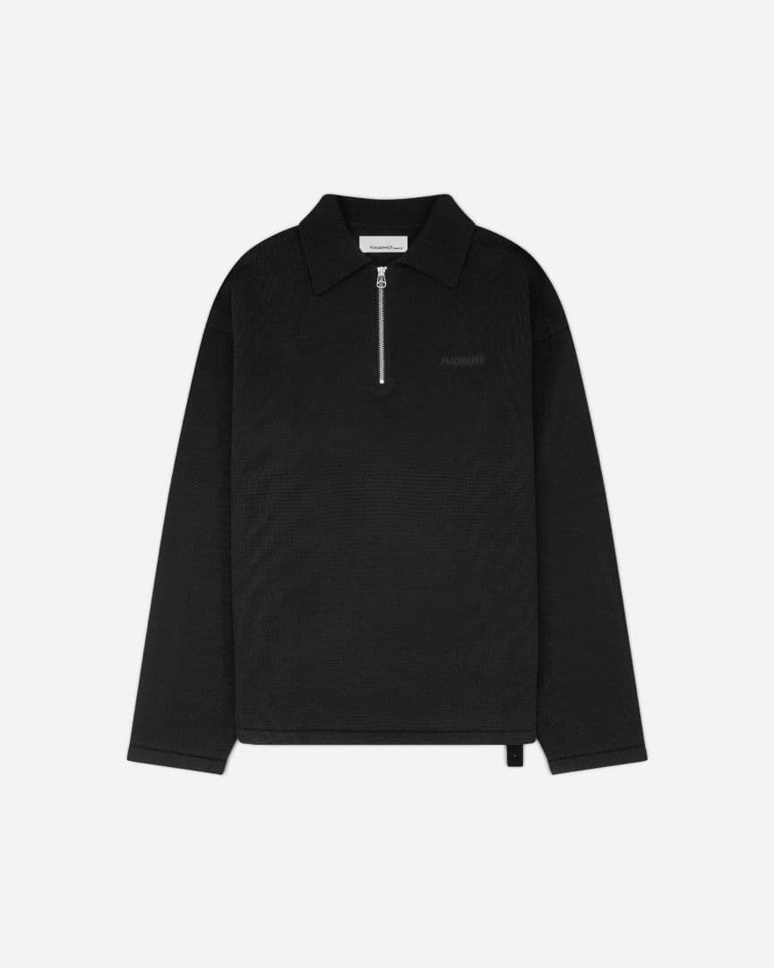 PEACEMAKER OAMC Knit Polo Sサイズ 黒 25AW