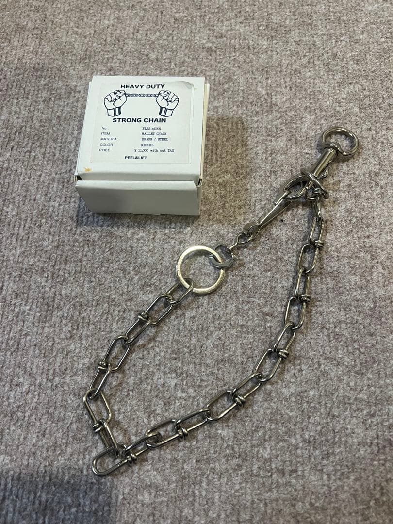 PEEL&LIFT 藤原ヒロシ着 ウォレットチェーン