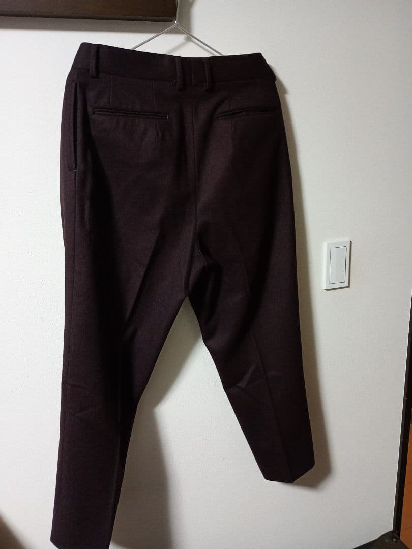 NEAT ニート 2タック ボタンフライ ウール パンツ スラックス