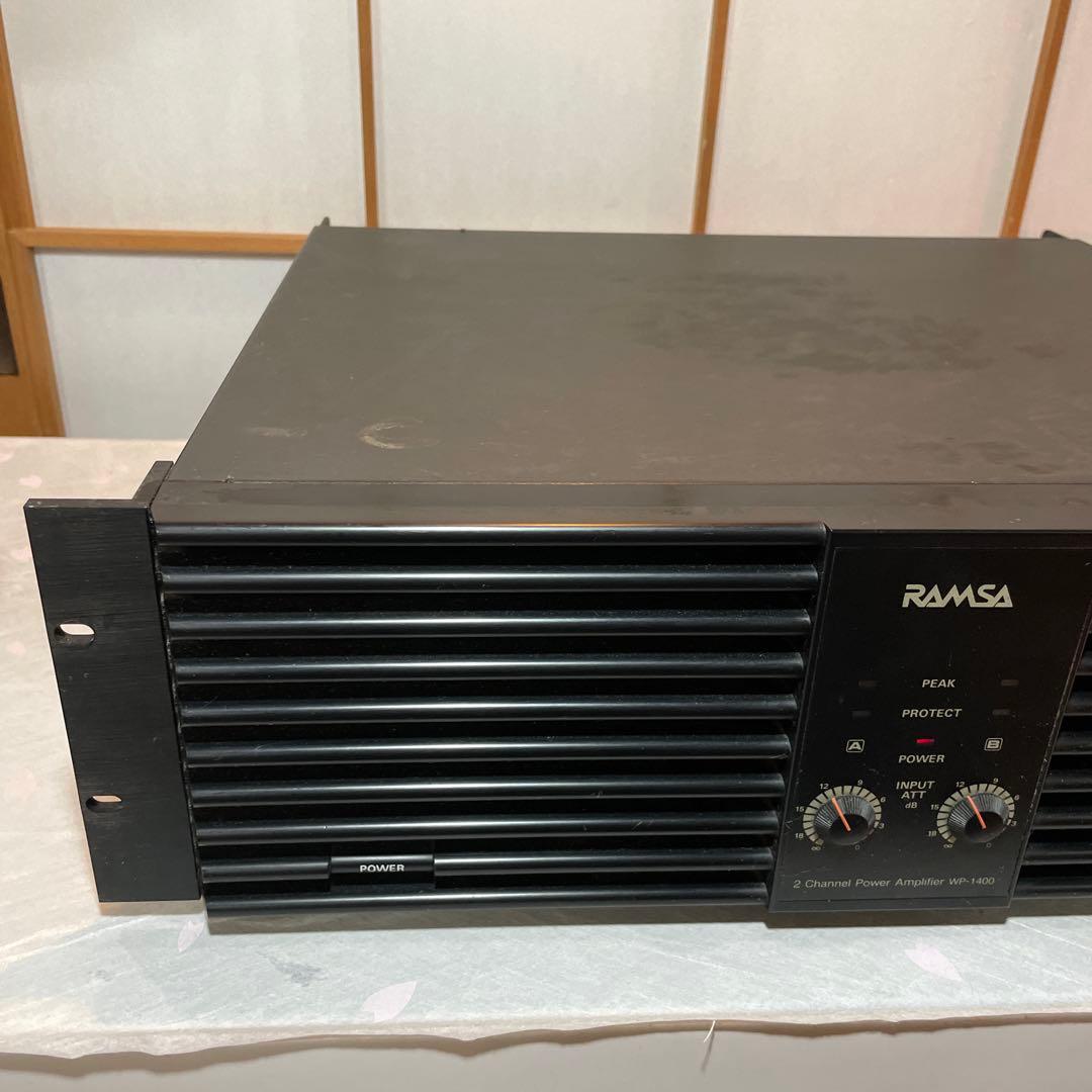 RAMSA WP-1200A WP-1400 ラムザ オーディオミキサー
