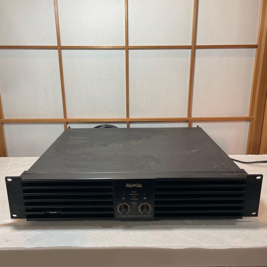 RAMSA WP-1200A WP-1400 ラムザ オーディオミキサー