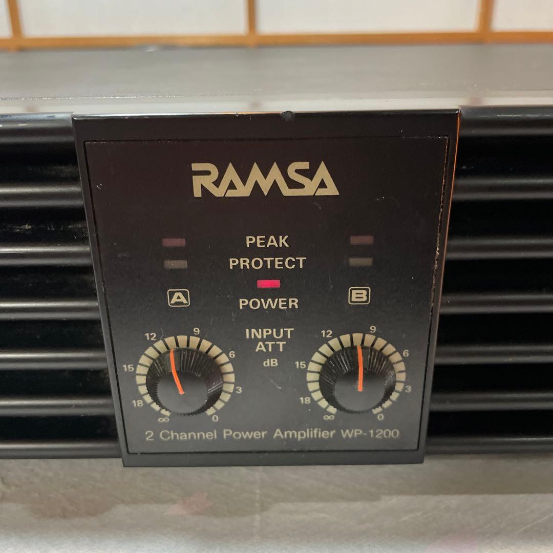RAMSA WP-1200A WP-1400 ラムザ オーディオミキサー