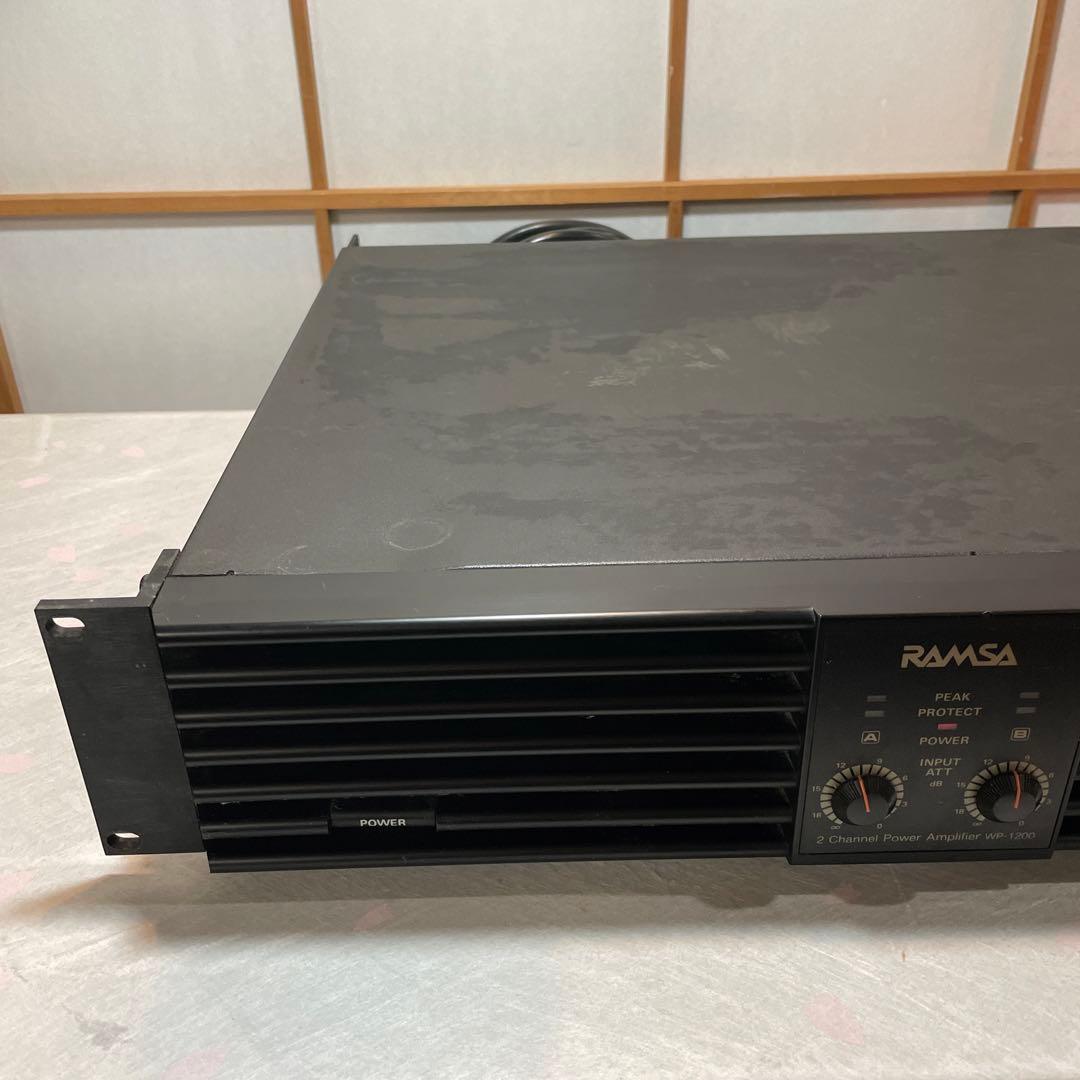 RAMSA WP-1200A WP-1400 ラムザ オーディオミキサー