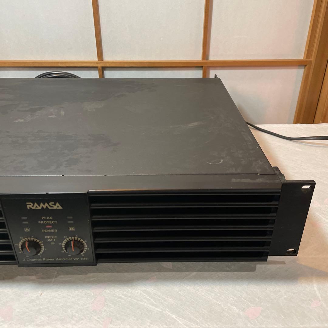 RAMSA WP-1200A WP-1400 ラムザ オーディオミキサー