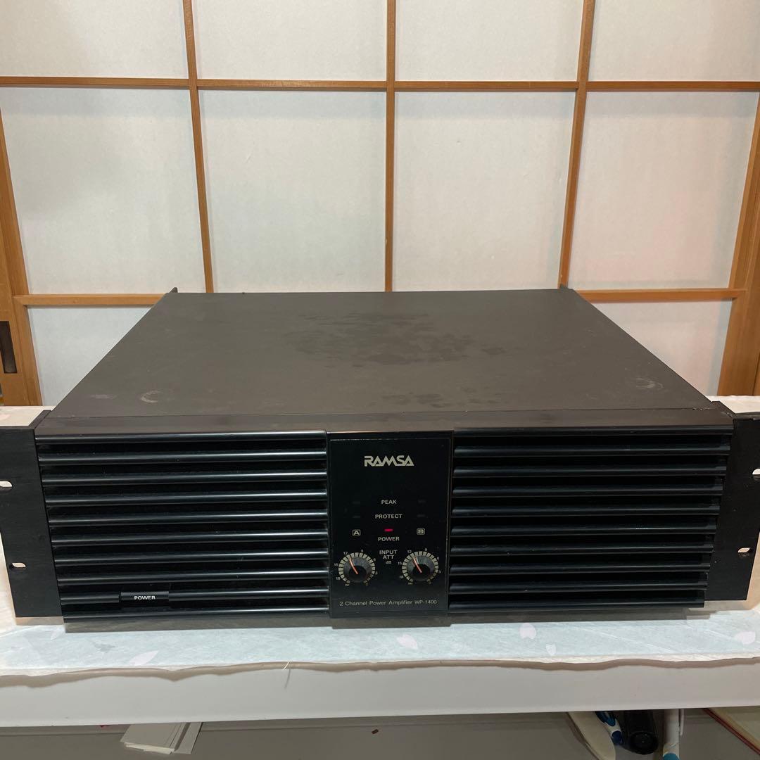 RAMSA WP-1200A WP-1400 ラムザ オーディオミキサー