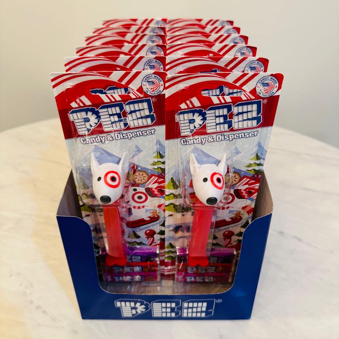 ケース付き12個セットPEZ Bullseye ターゲット ブルズアイ