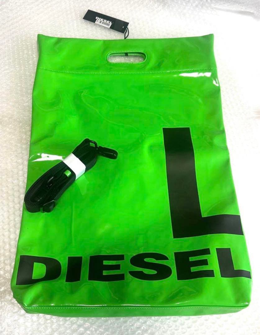 DIESEL 蛍光グリーン メンズキッズ、スポーツバック、ハンドバックショルダー