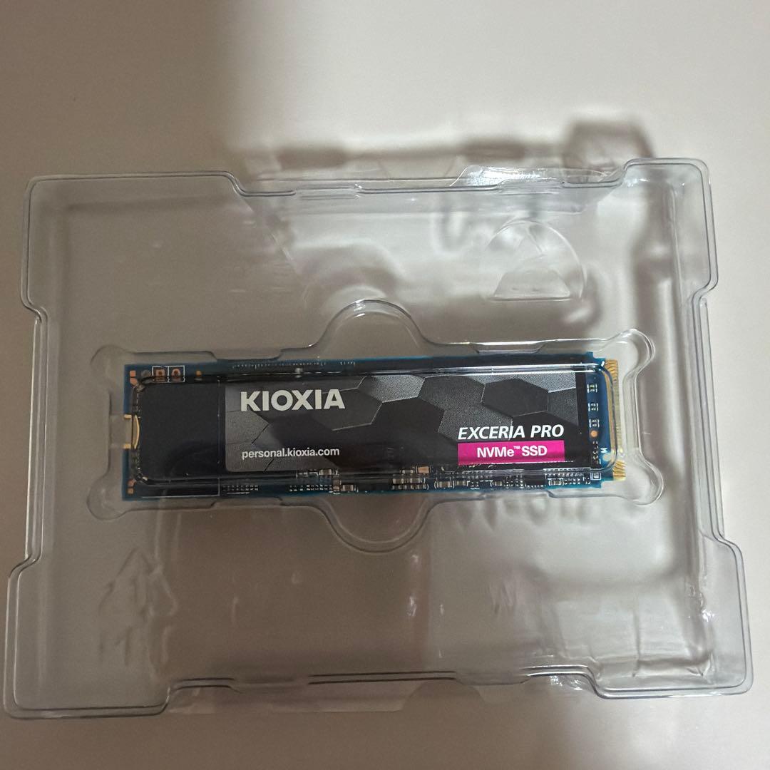 内蔵型SSD kioxia EXCERIA PRO M2 NVME SSD 1TB