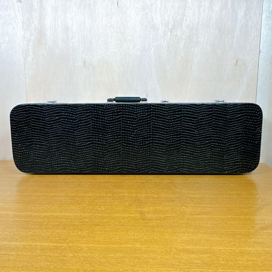 【美品】 初心者 入門 三線 沖縄三線 人工皮 ハードケース付き ツメ 駒