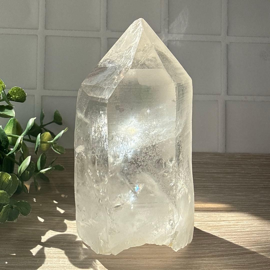 ラッキーブラジル産♪水晶ポイント416g