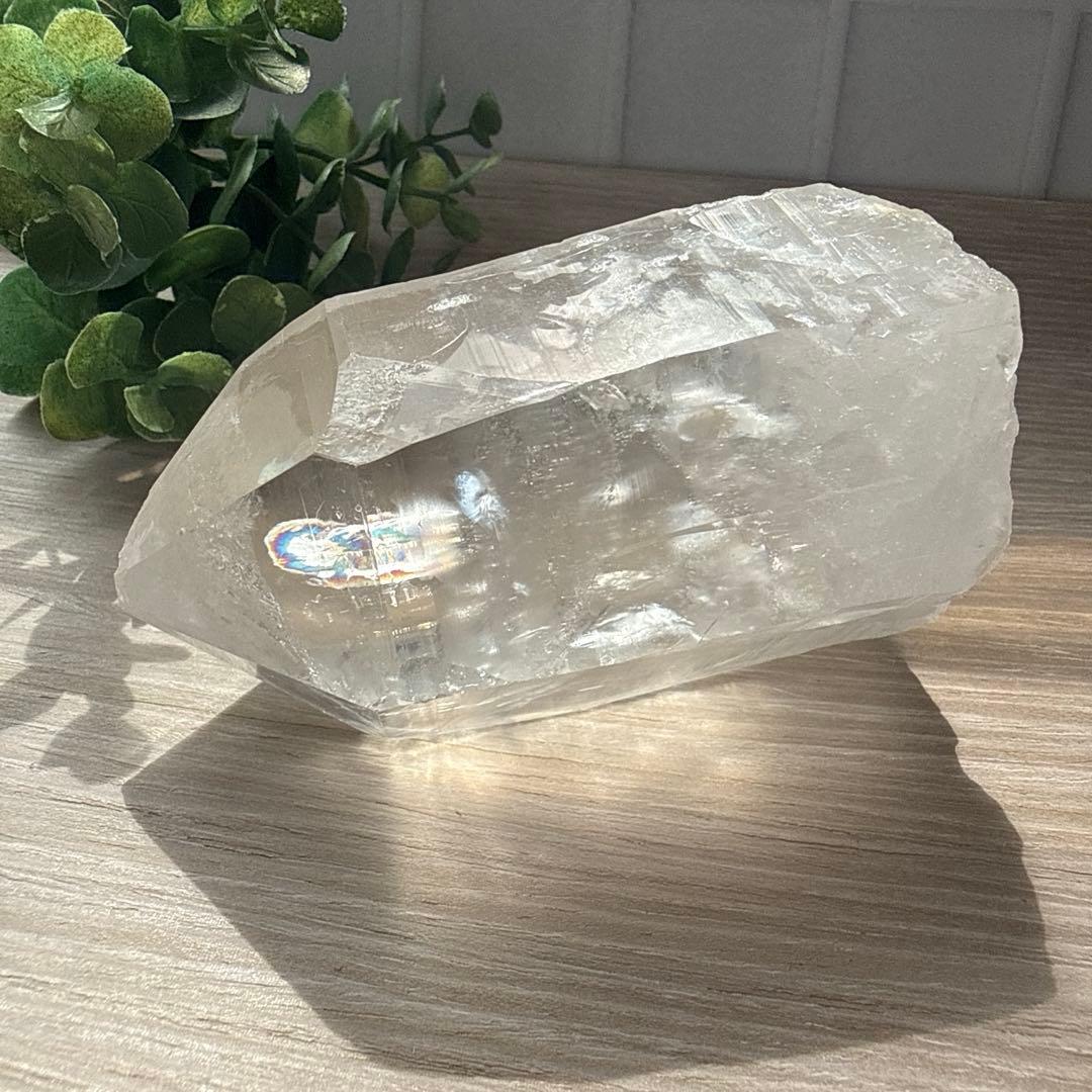 ラッキーブラジル産♪水晶ポイント416g