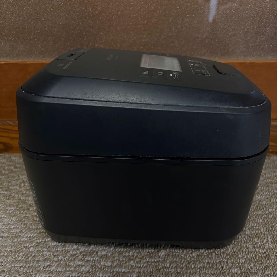 良品 HITACHI IH炊飯器 5.5合 黒　RZ-V100EM 日立