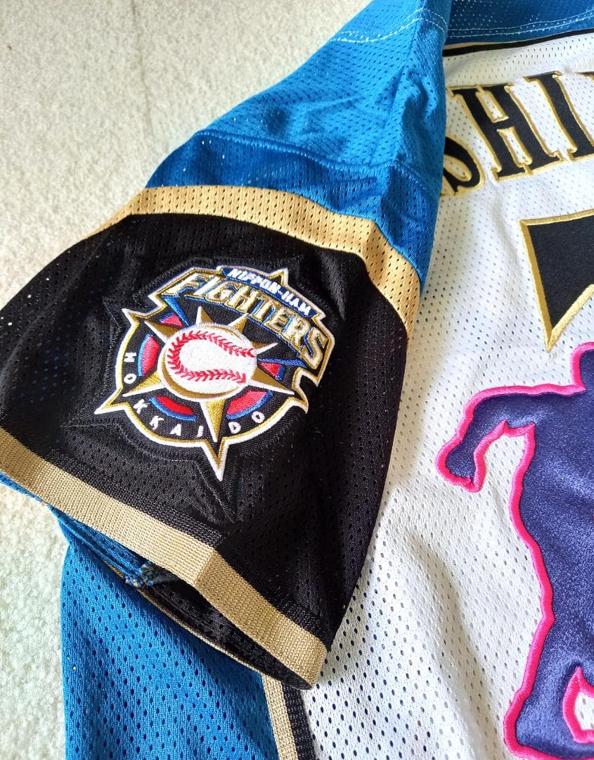 Mサイズ 2017 最多盗塁 タイトル獲得 レプリカ ユニフォーム 西川遥輝