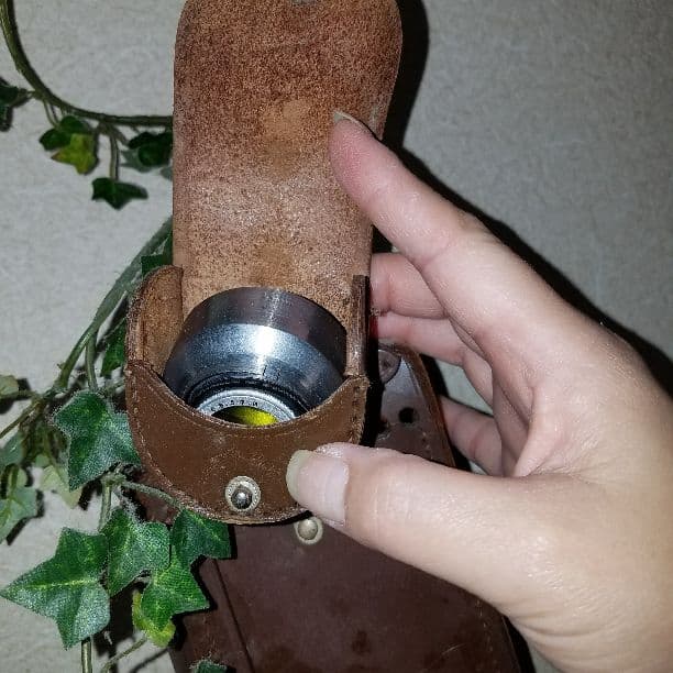 アンティーク　カメラケース