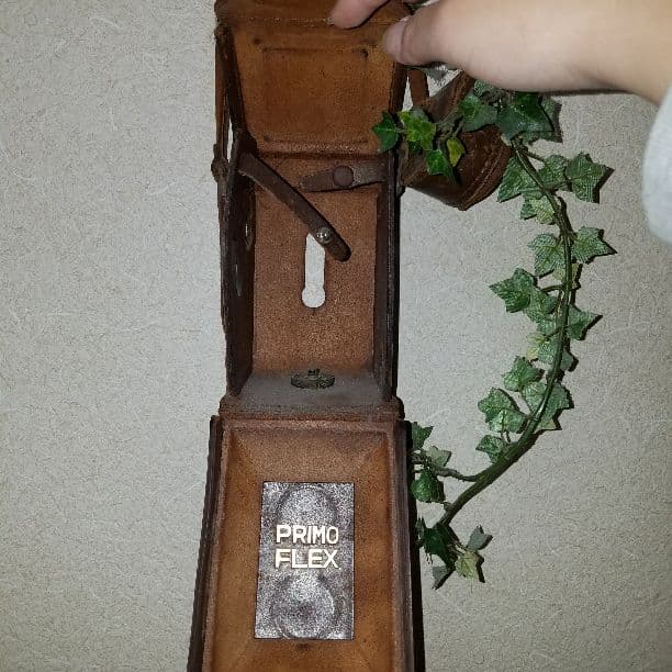 アンティーク　カメラケース