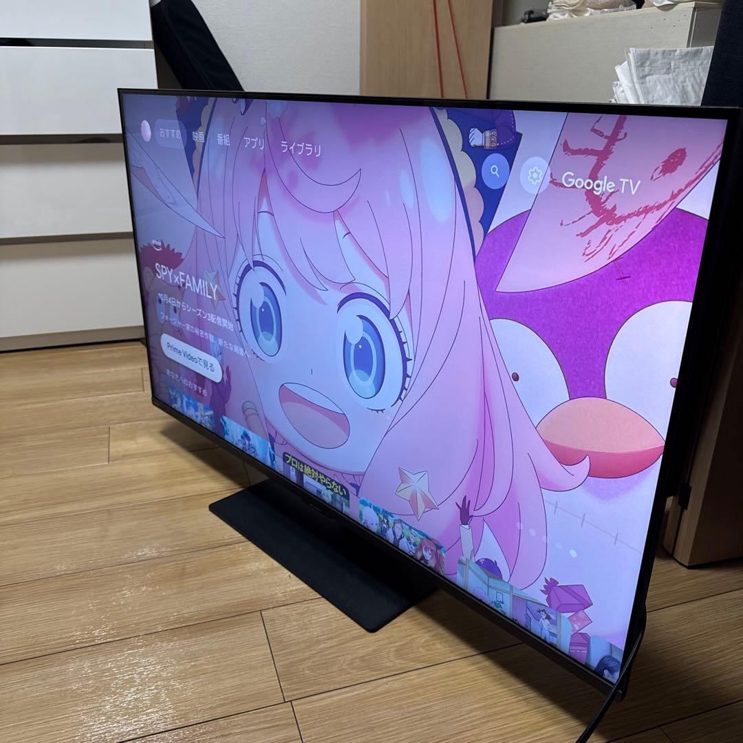【2024年製】SHARP 43インチ液晶テレビ 4T-C43GP2