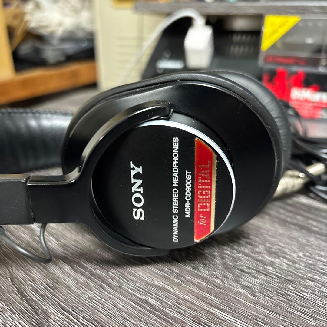 【消耗品交換済】Sony MDR-CD900ST 密閉型モニターヘッドホン