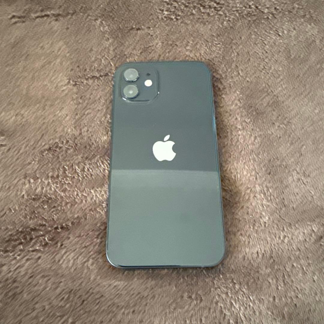 Apple iPhone 12 ブラック 本体＋ iFace