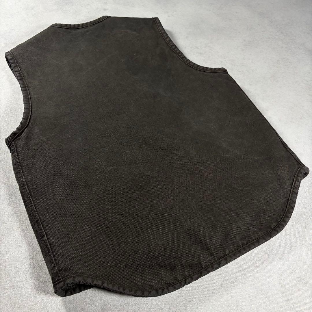 70s Carhartt カーハート スコビルジップ ダックベスト ボアベスト