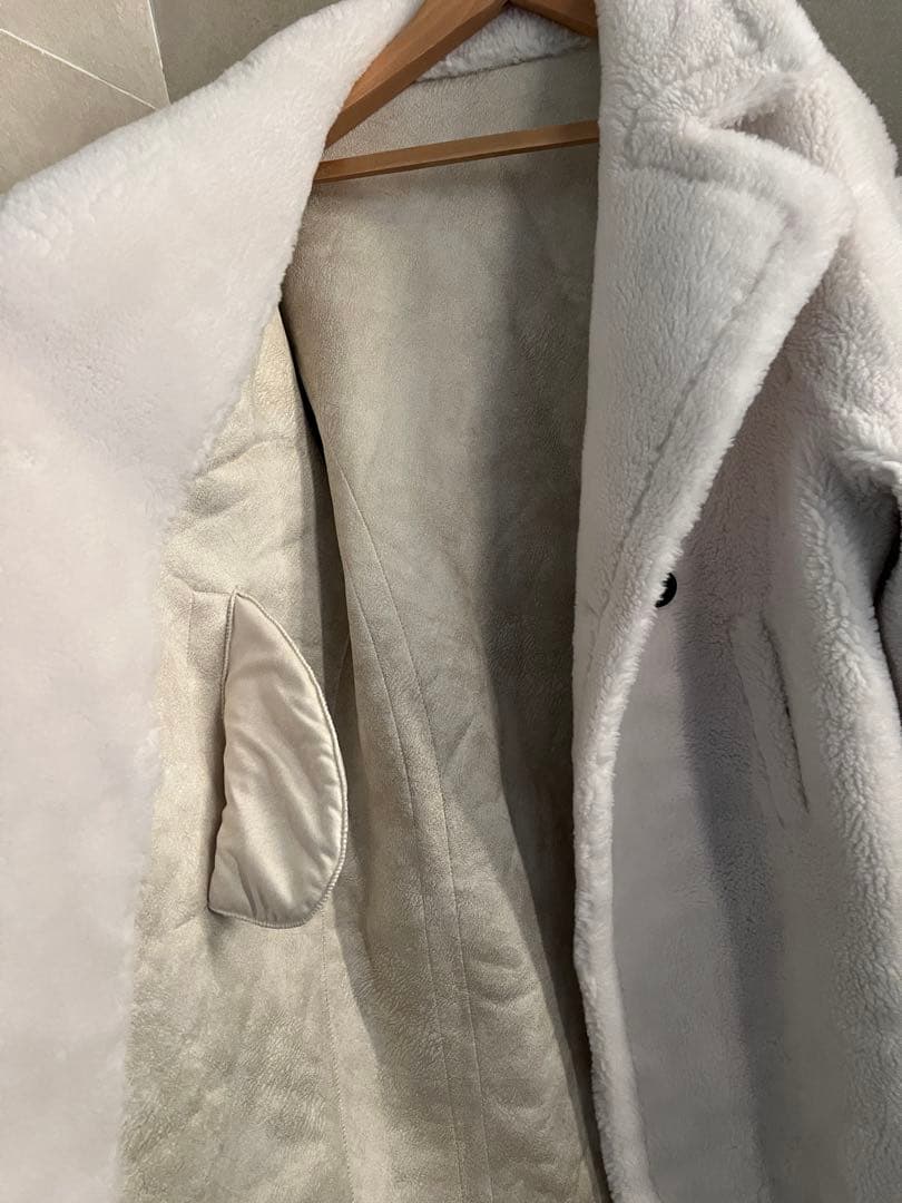 テディコート♡ホワイト♡羊毛