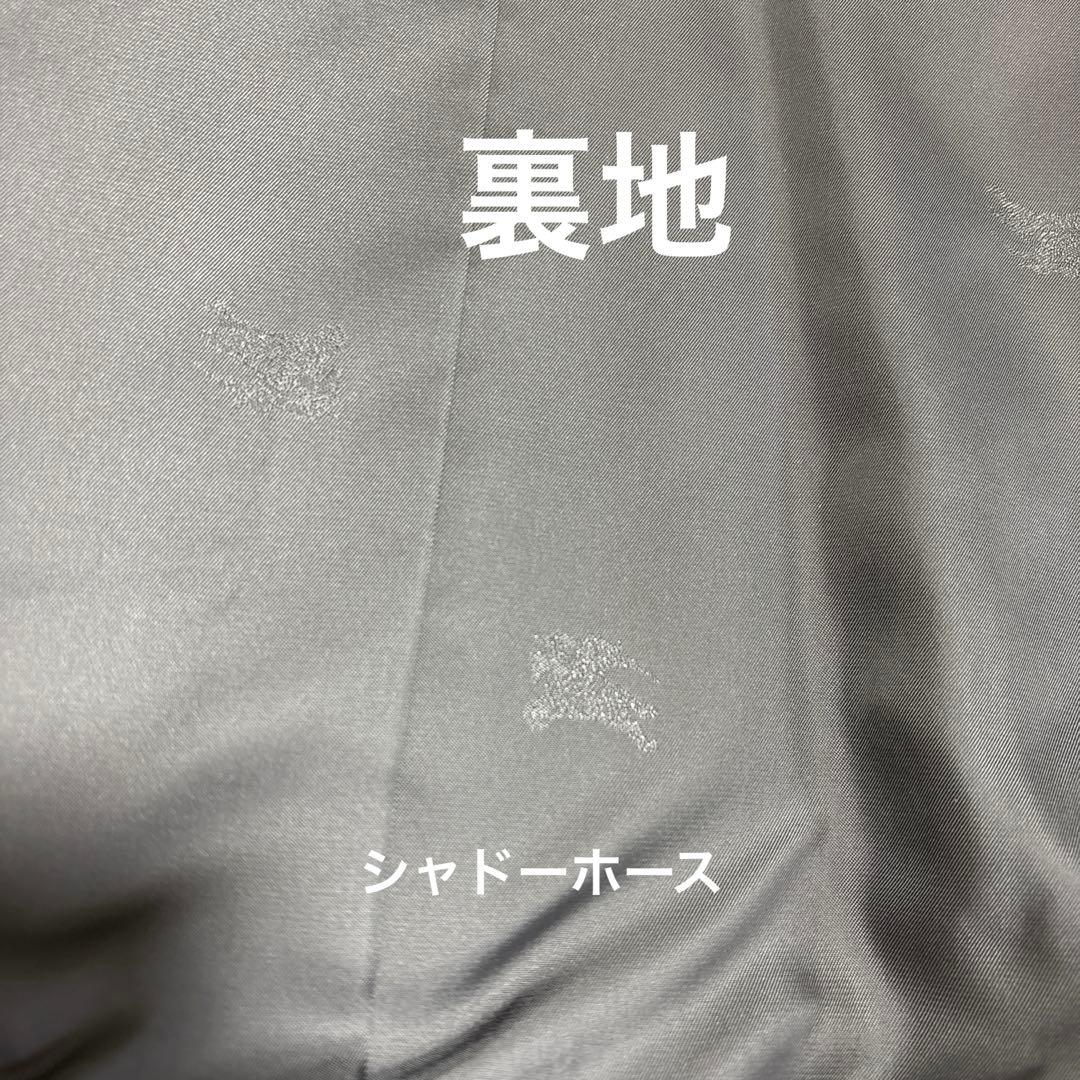 新品 バーバリーズ カシミヤ混 テーラード ジャケット 金ボタン M グレー