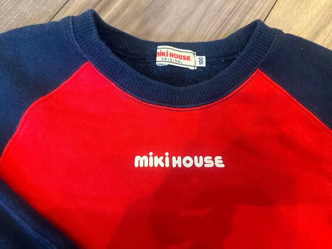 ミキハウス　トレーナー　100 3枚セット