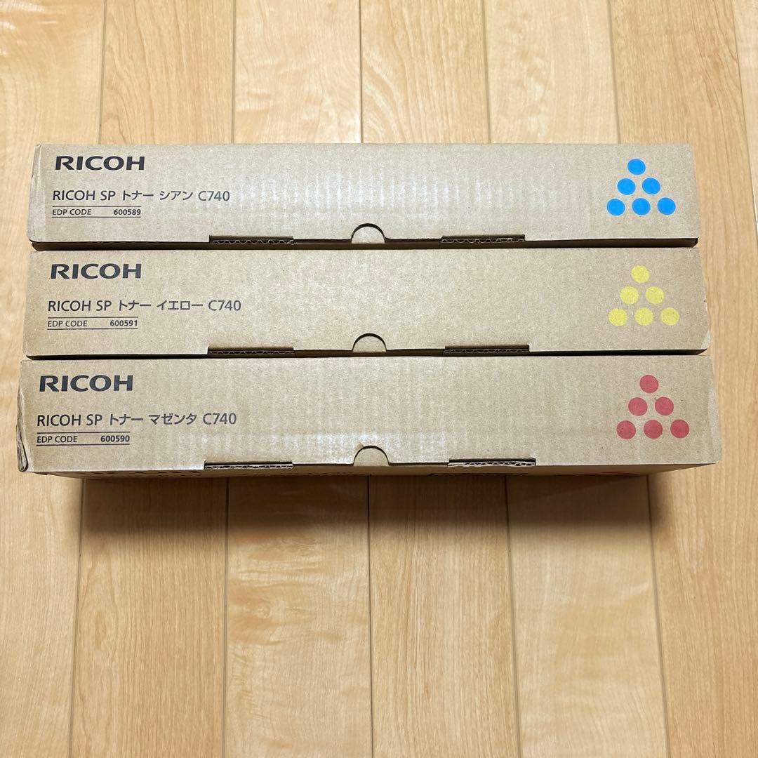 RICOH SP トナー C740 3色セット