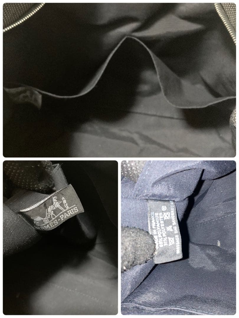 【美品】エルメス エールライン クラッチバッグ セカンドバッグ ポーチ　男女兼用