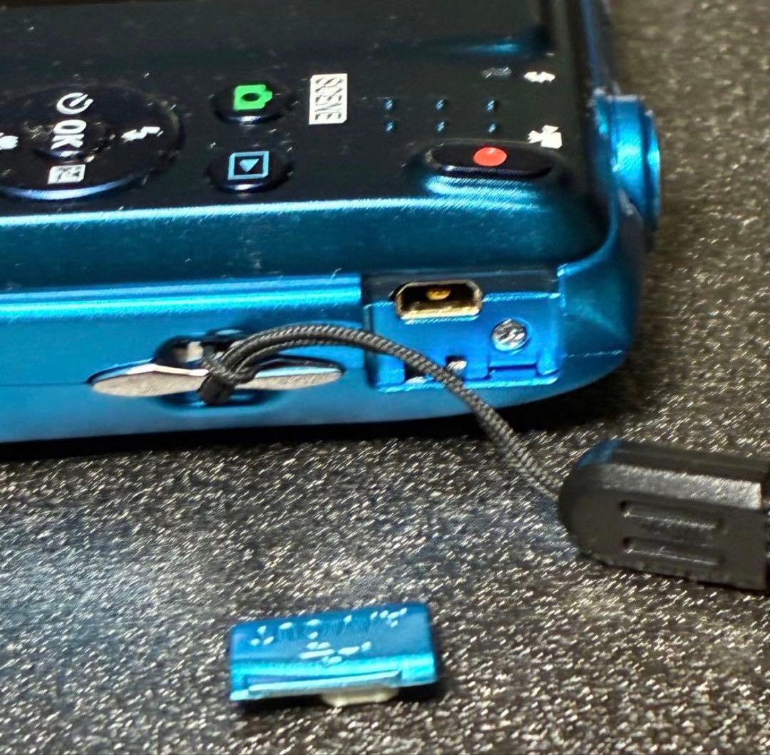 動作確認済 Nikon COOLPIX S3600 ブルー デジカメ コンデジ