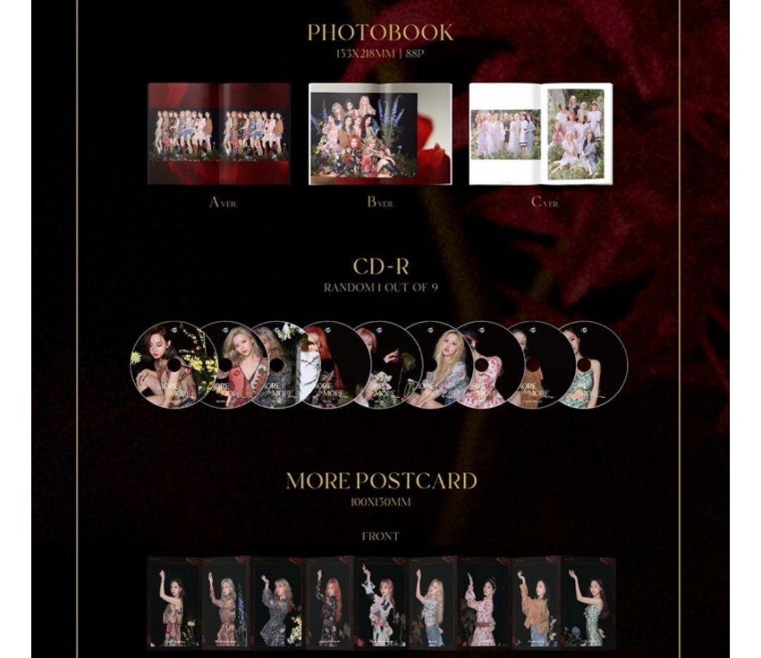 TWICE韓国版限定版フォトカード&アルバム フォトカード約50枚