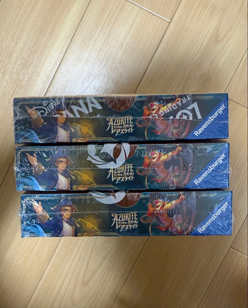 ディズニー ロルカナ 大いなるアズライト 3box シュリンク付き パック