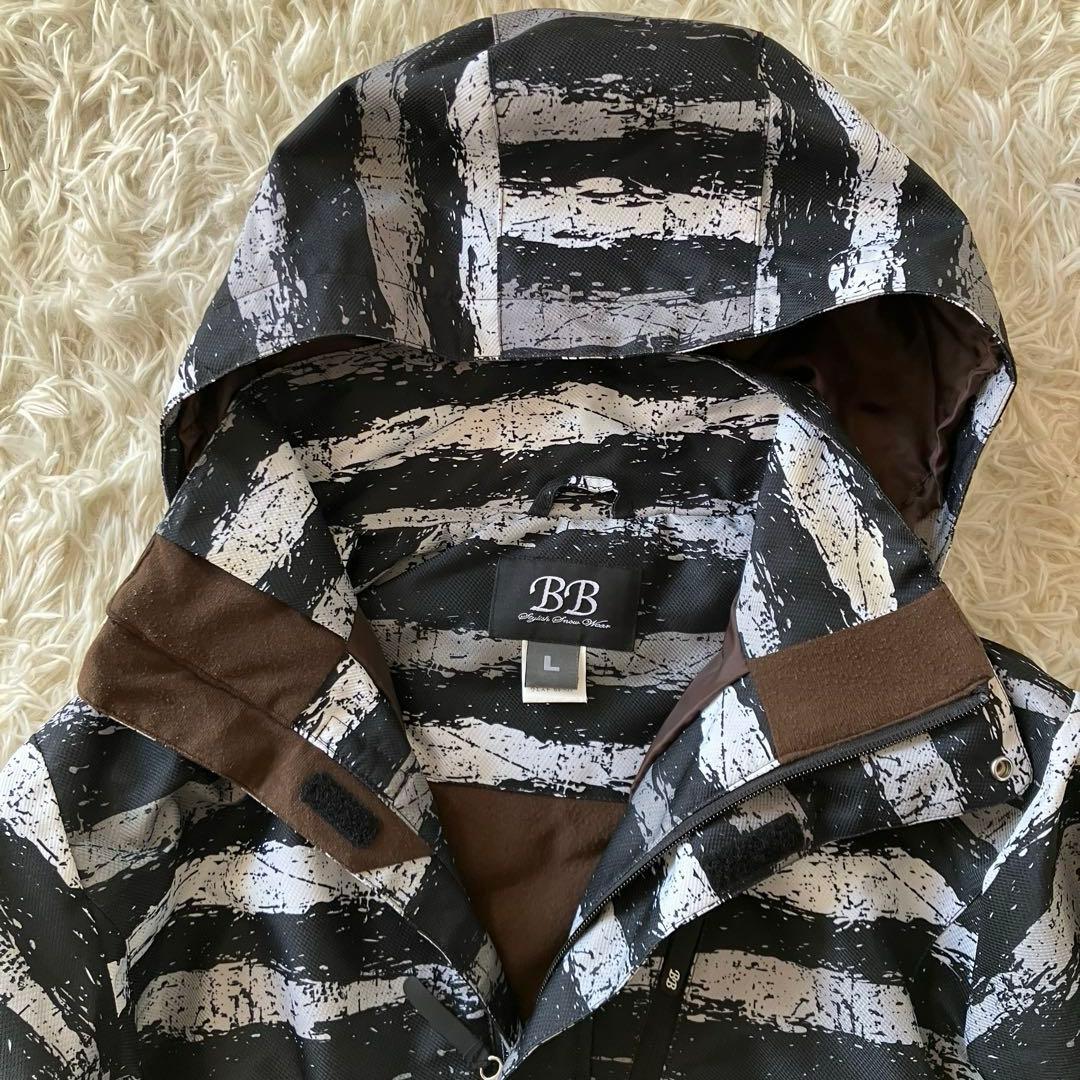 #11i✨BB✨スキー スノボ ウェア 上下セット レディースL ブラック