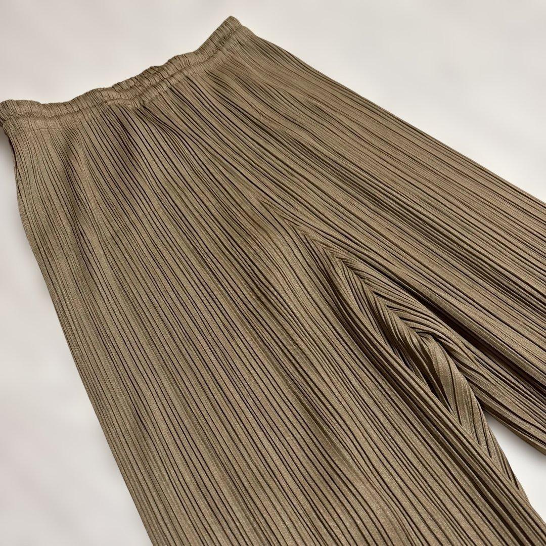 プリーツプリーズ　パンツ