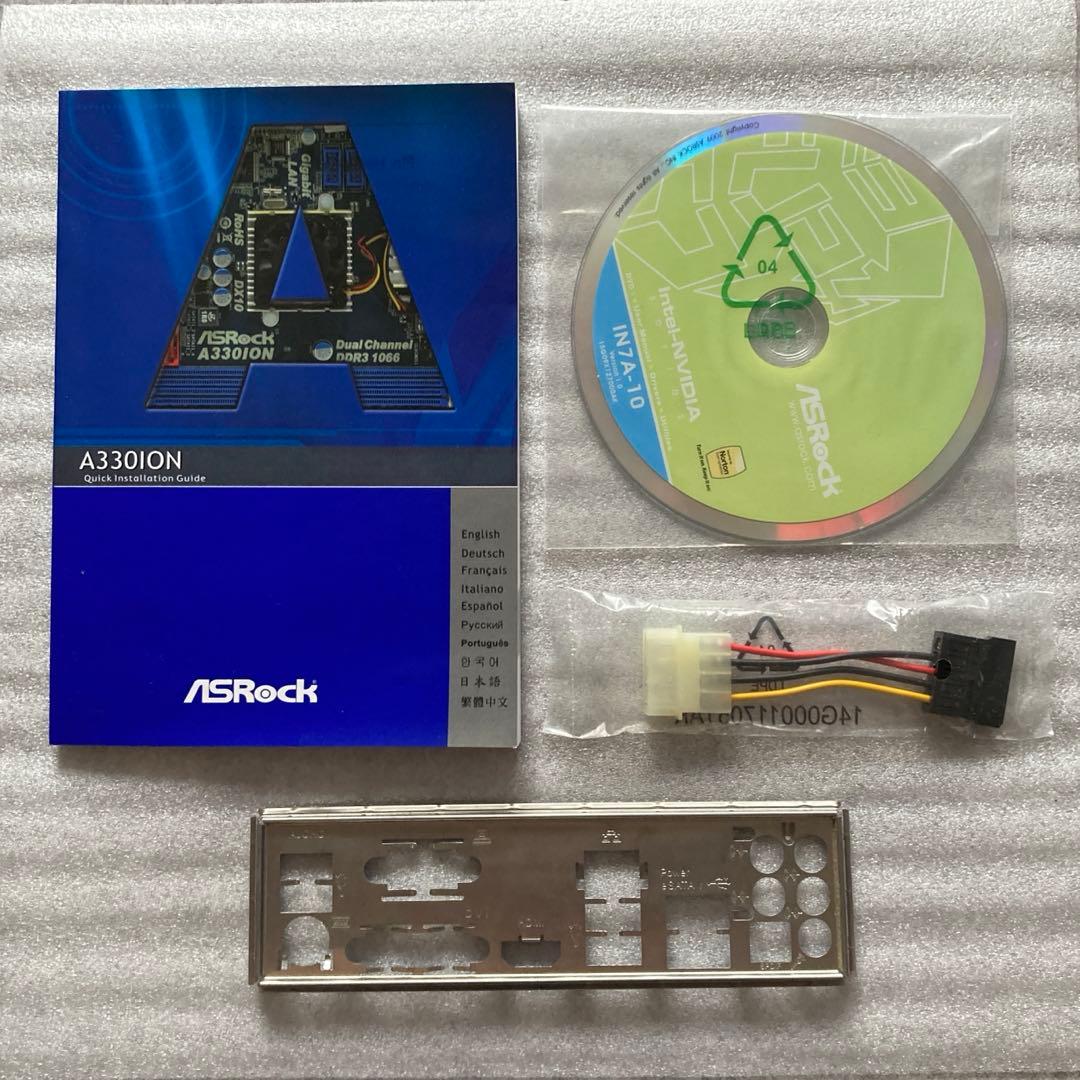 ジャンク ASRock A330ION Mini-ITXマザーボード