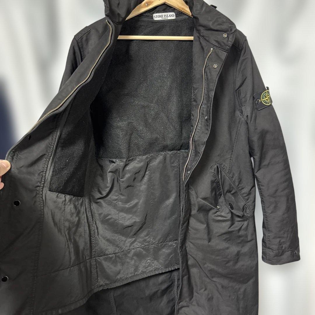 ストーンアイランド ブラック コート　M