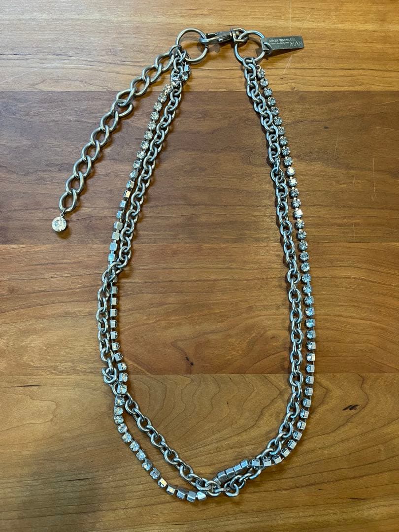 激レア コムデギャルソン ウォレットチェーン ネックレス ジュンヤワタナベ