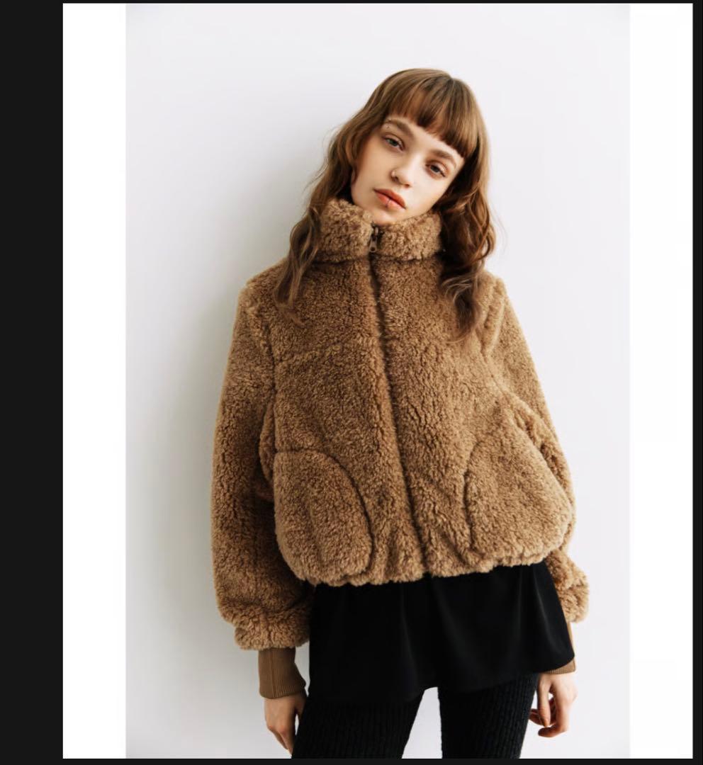 【撥水】エコファーライナー付きコート　WCJ 若槻千夏　モッズコート　完売品