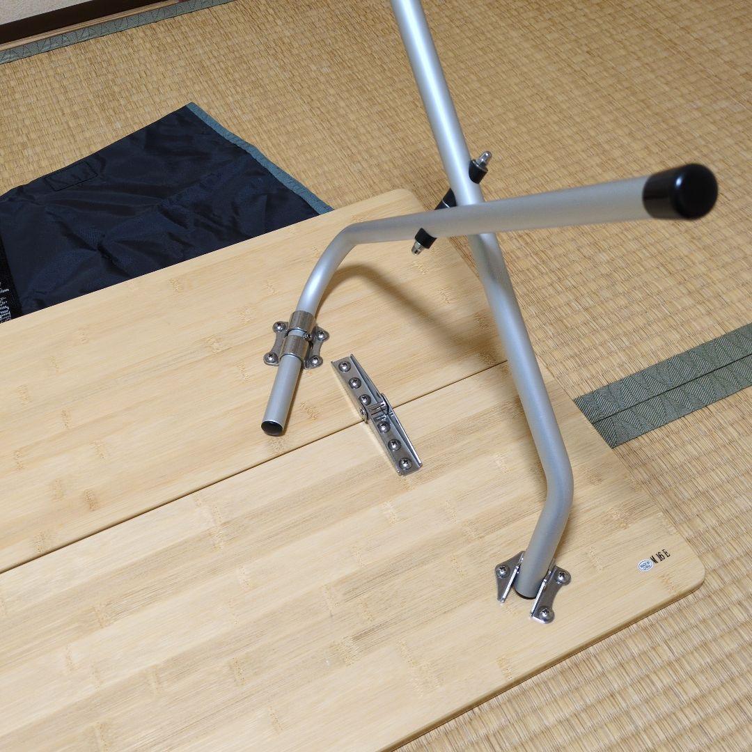  peak 竹製収納式テーブル