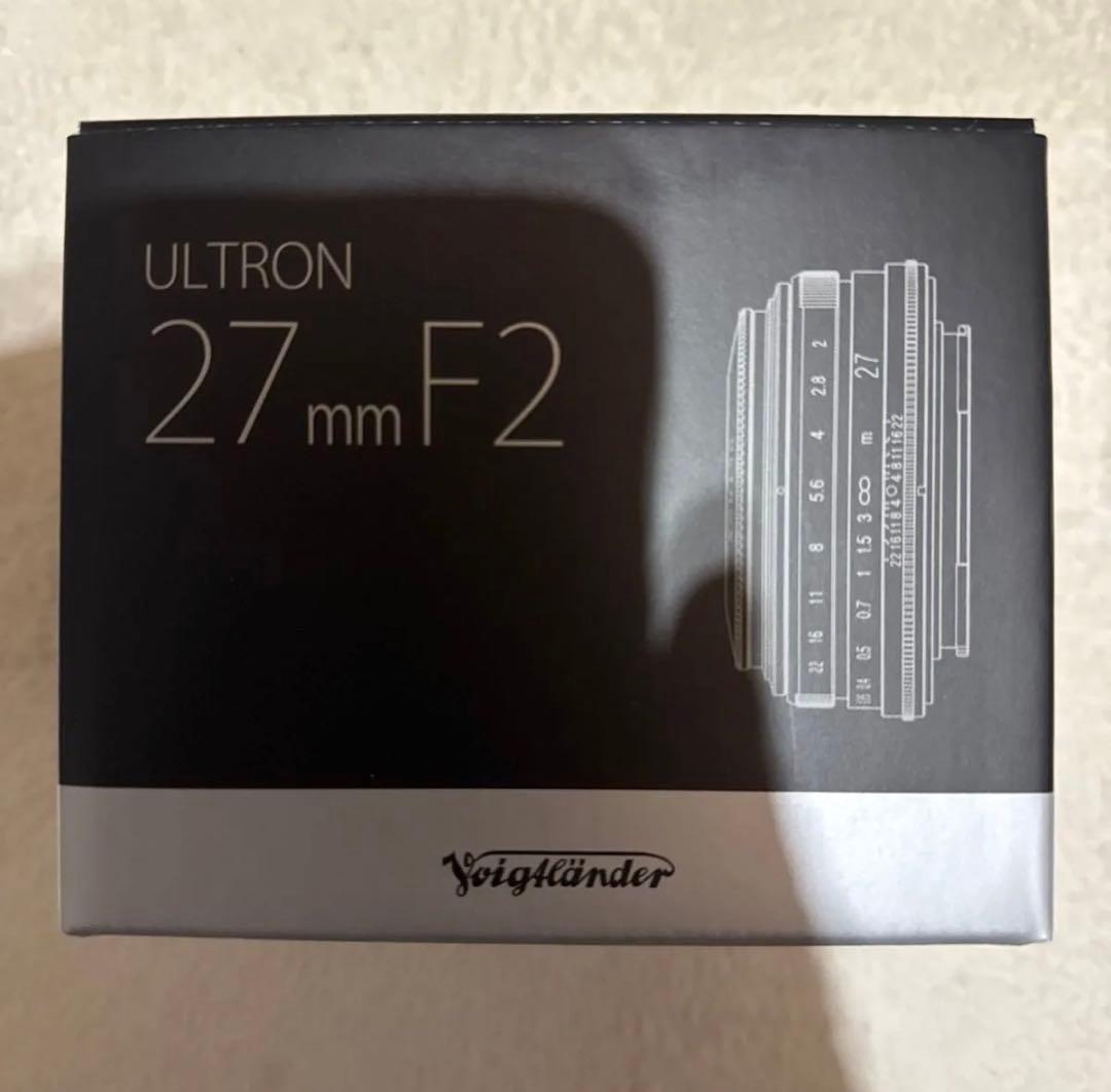 Voigtlander ULTRON 27mm F2 Xマウント ブラック