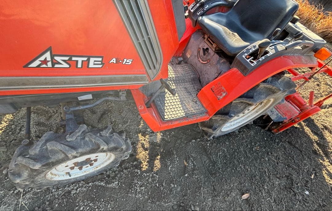 （とー）クボタ　トラクター　A-15 364時間　自動水平/深耕