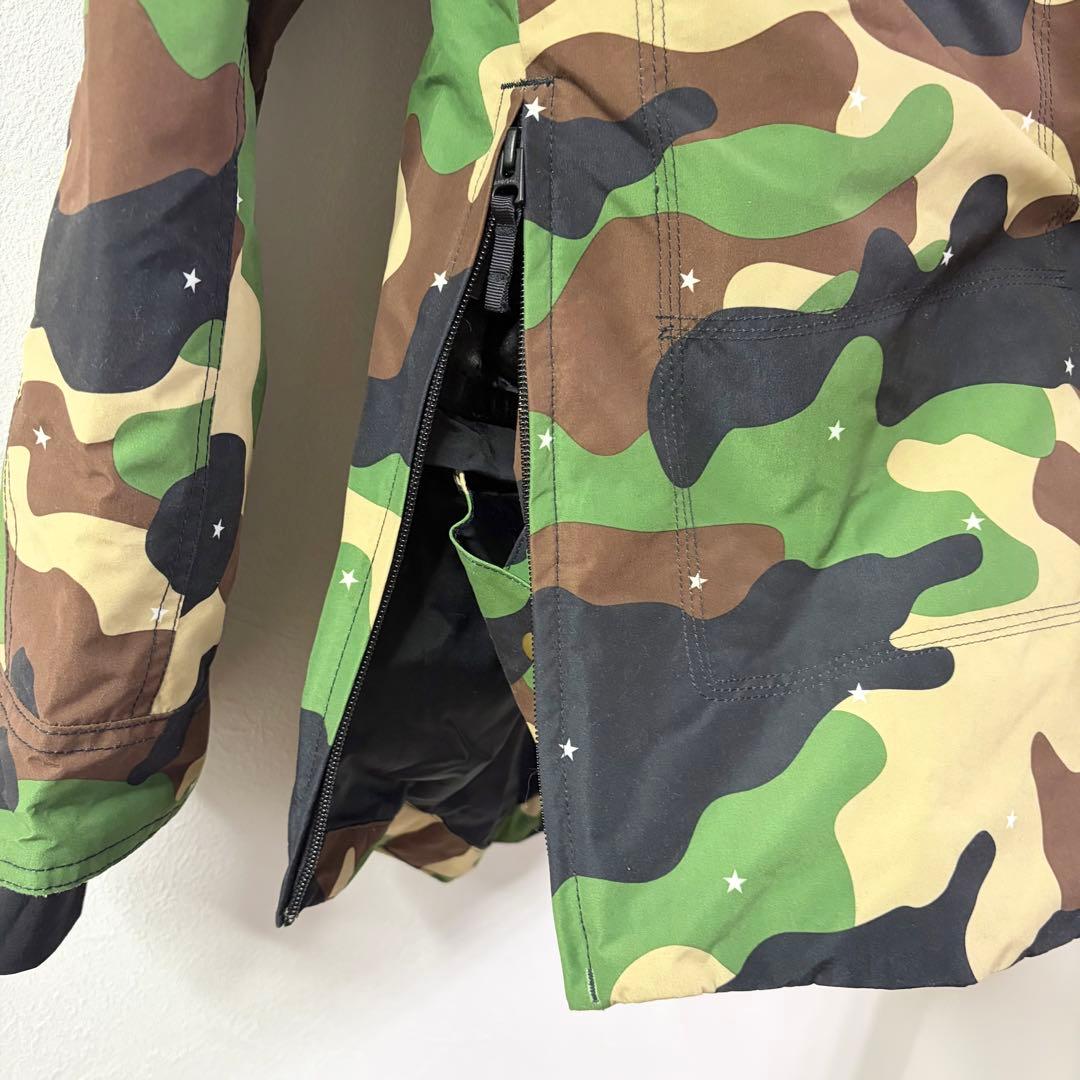 【X-girl×BURTON】オリジナルカモ柄ZOWIE JACKET　サイズM