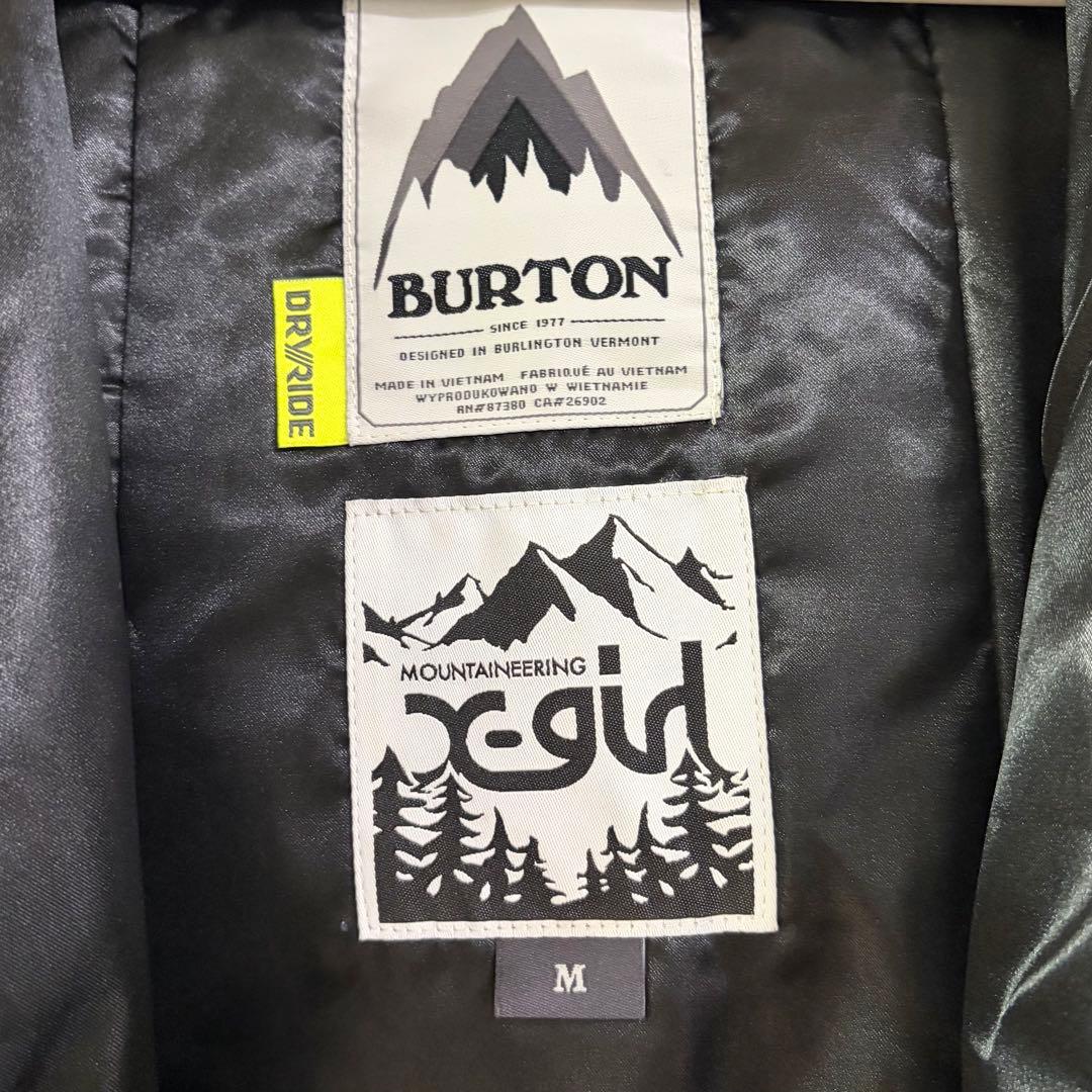 【X-girl×BURTON】オリジナルカモ柄ZOWIE JACKET　サイズM